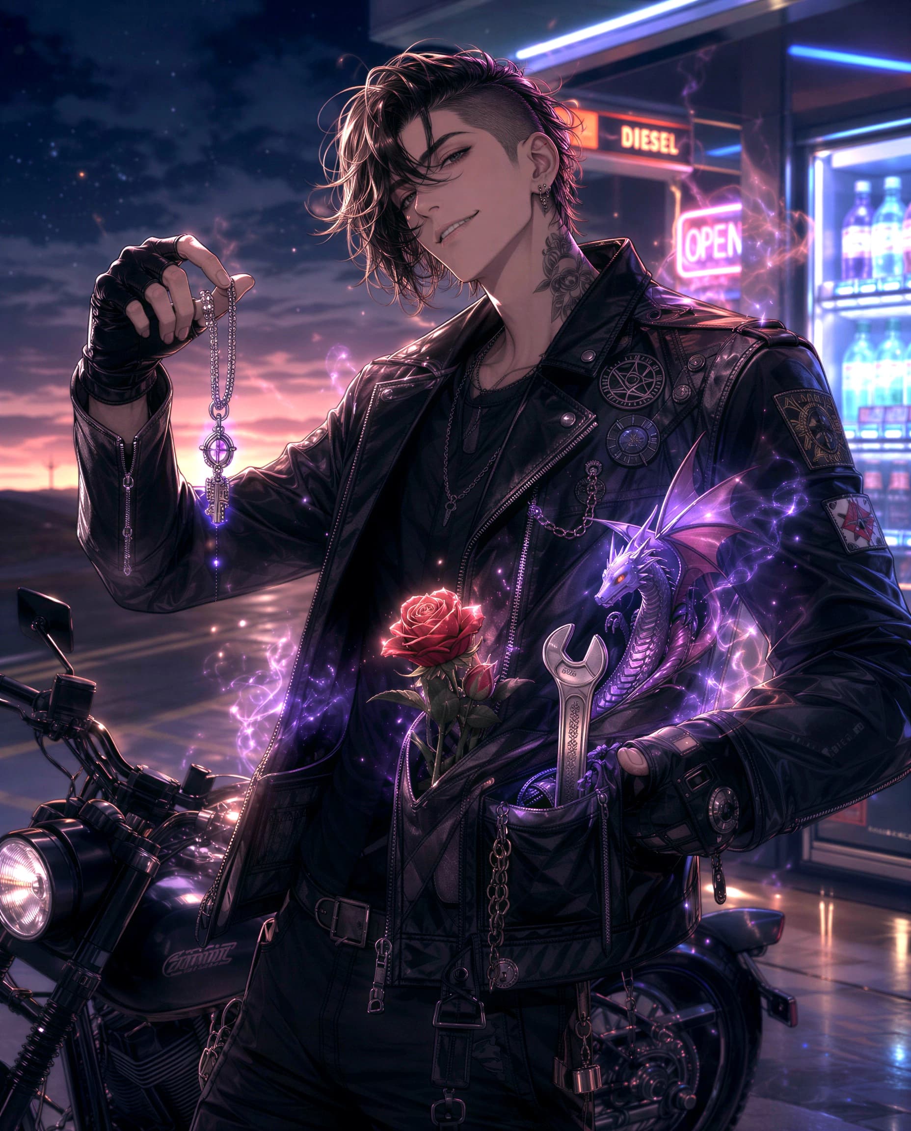 The Dimensional Biker