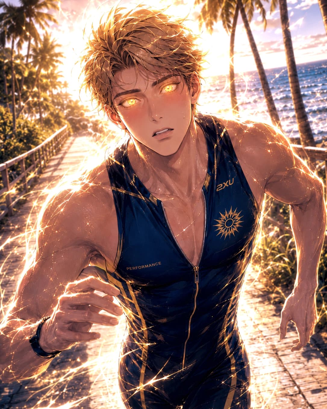 The Sun-Charged Triathlete